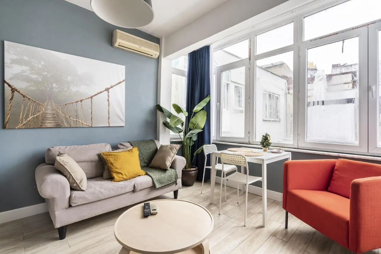 Central And Modern Flat 5 Min To Taksim Square Istanbulská provincie